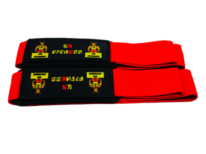 Kangaroo Built Fitness Premium Powerlifting Wrist Straps