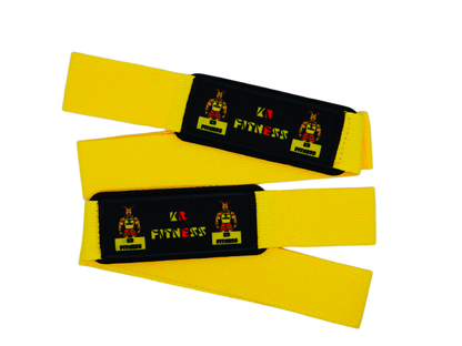 Kangaroo Built Fitness Premium Powerlifting Wrist Straps
