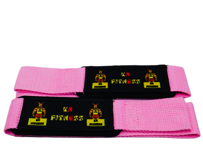 Kangaroo Built Fitness Premium Powerlifting Wrist Straps