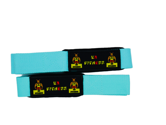 Kangaroo Built Fitness Premium Powerlifting Wrist Straps